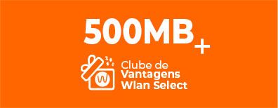 500MB + Clube de Vantagens Wlan Select